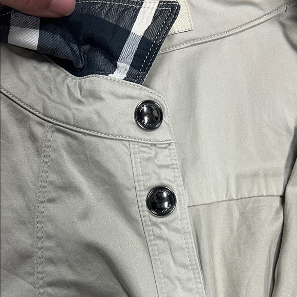 Burberry Gray Midi Dress - Picture 4 of 10